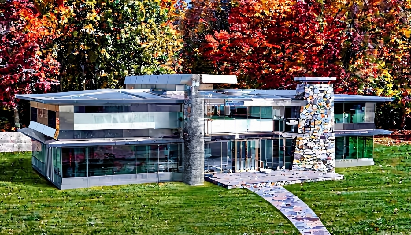 Фото частного Умного дома в статье Дом под управлением искусственного интеллекта: реальные сценарии и скрытые риски