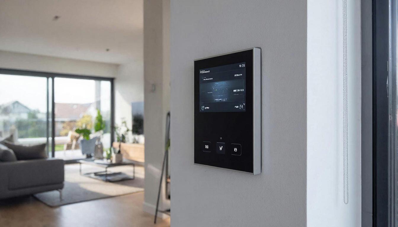 Фото консоли управления Умным домом в статье Дом под управлением искусственного интеллекта: реальные сценарии и скрытые риски